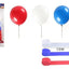 Set Decoracion Fiestas Patrias Globos + Festón 4.5cm X 10m - Baúl de Ayün