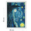Set Diamond Painting - Van Gogh La Noche Estrellada 40x30cm - Baúl de Ayün