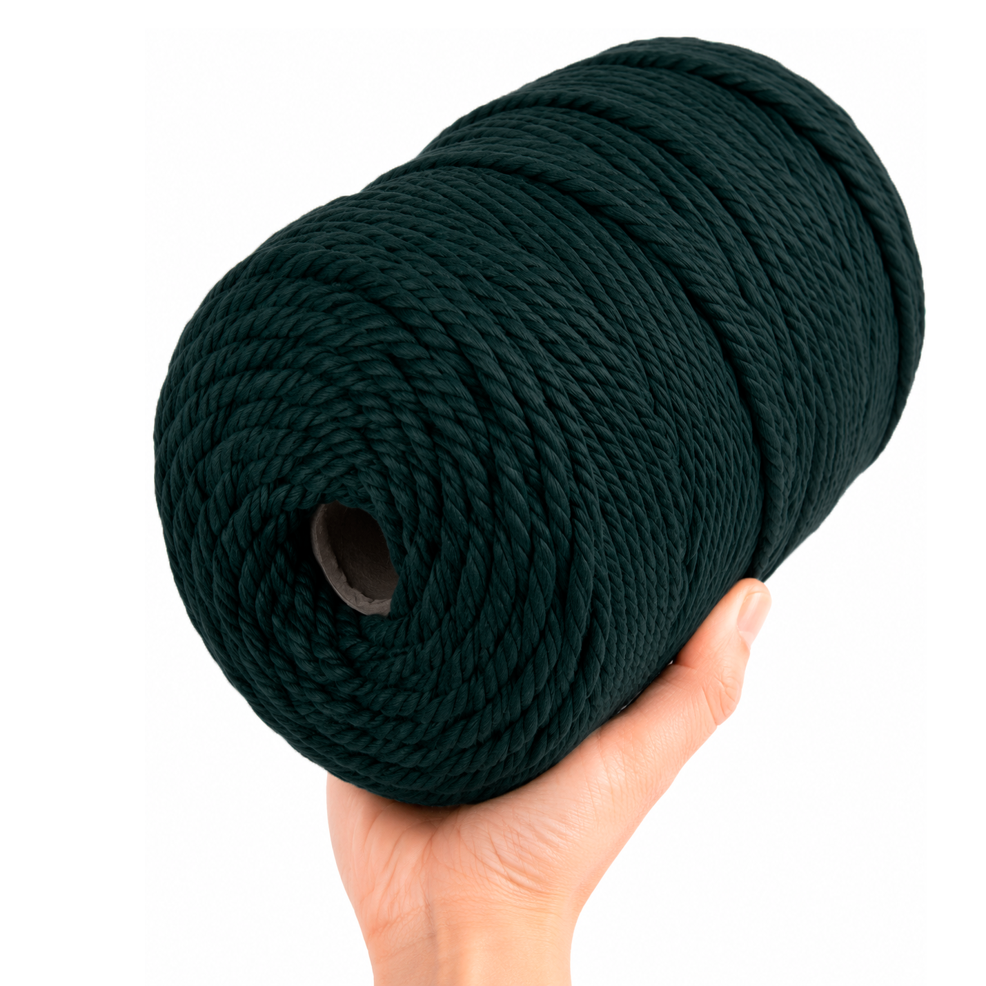 Cordón Algodón Torcido 5mm 200 Metros Para Macramé